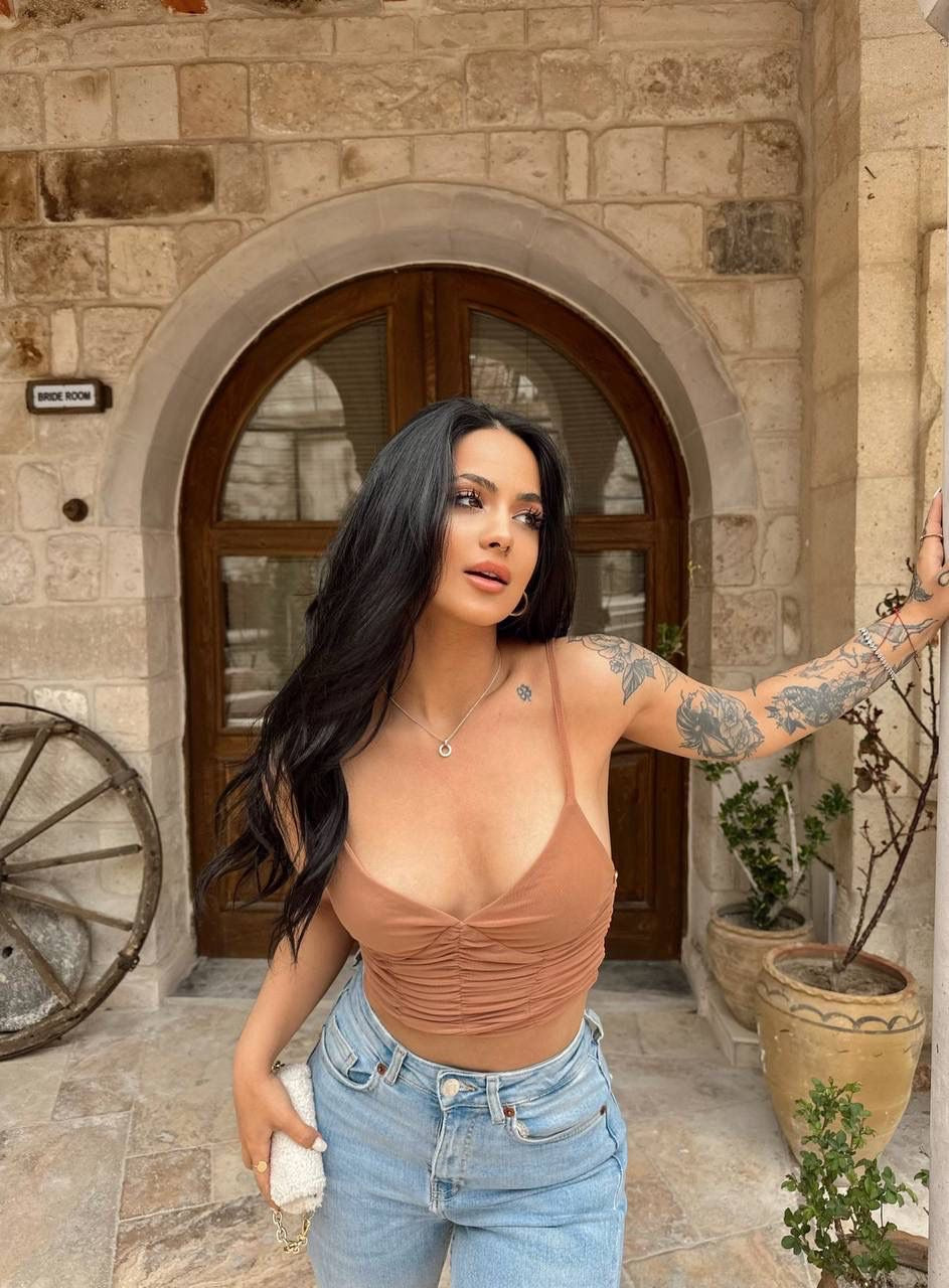 Strappy Front Ruched Crop Top