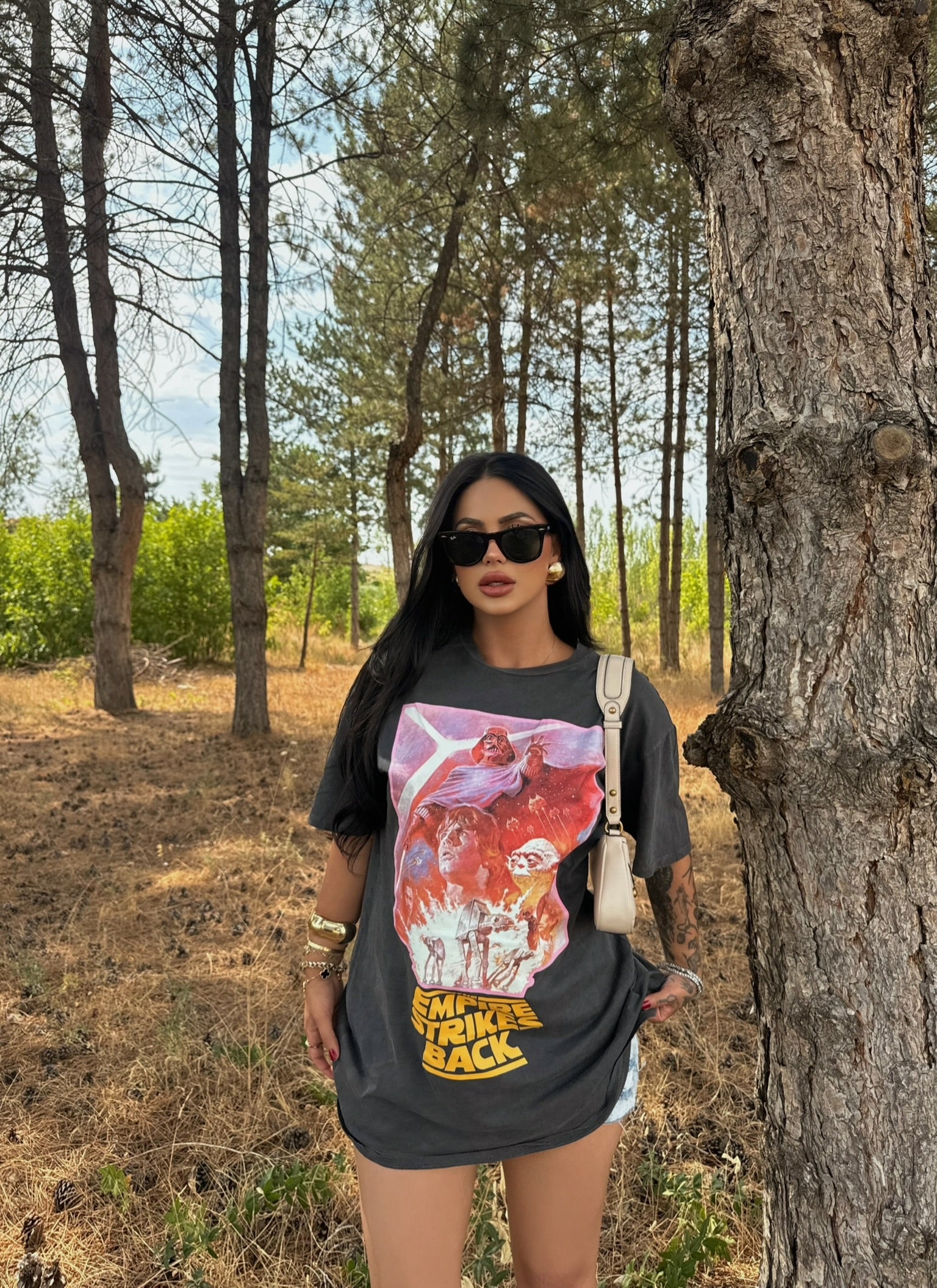 Empire Dress & T-Shirt Set