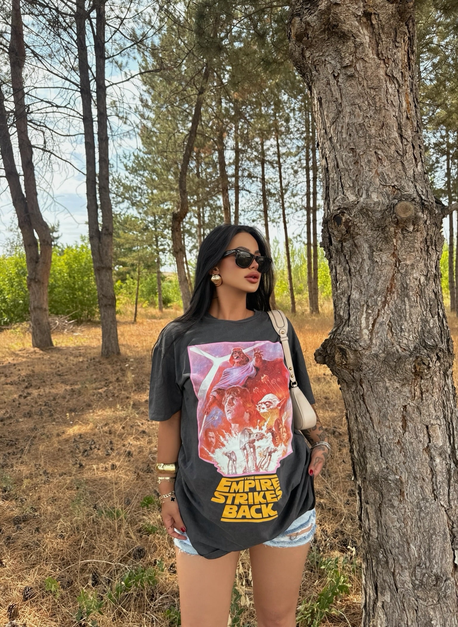 Empire Dress & T-Shirt Set