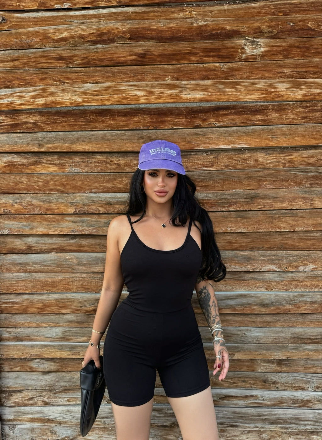 Ribbed Shorts Jumpsuit